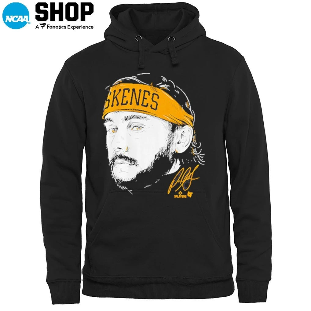 Official Paul Skenes Pittsburgh Pirates Elite Swag Signature T-Shirt