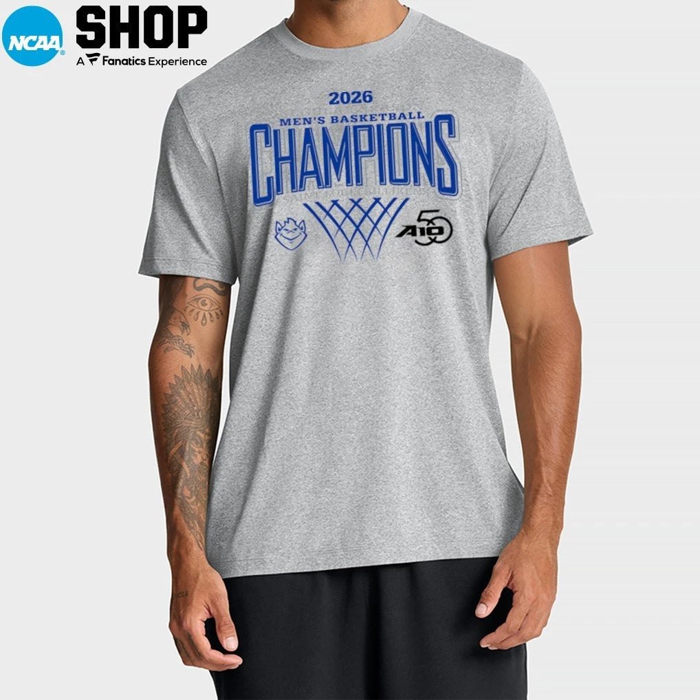 Official Saint Louis Billikens 2026 Atlantic 10 Men’s Basketball Regular Season Champions T-Shirt