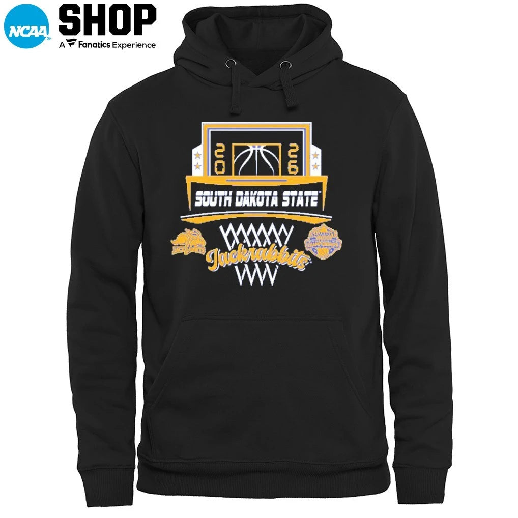 Official South Dakota State Jackrabbits 2026 The Summit League Men’s Basketball Champions T-Shirt