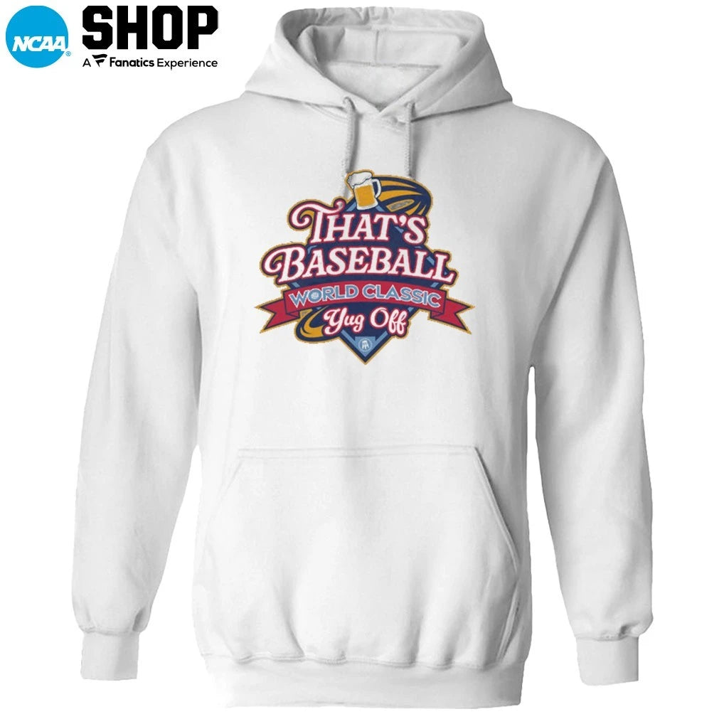 Official That’s Baseball World Classic Yug Off T-Shirt