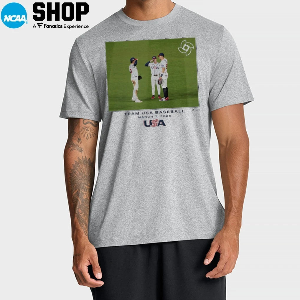 Official USA Baseball 2026 World Baseball Classic Moment T-Shirt