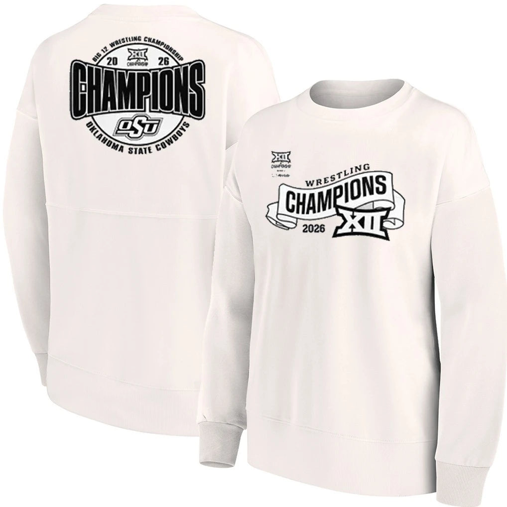 Oklahoma State Cowboys Wrestling 2026 Champions Edition T-Shirt