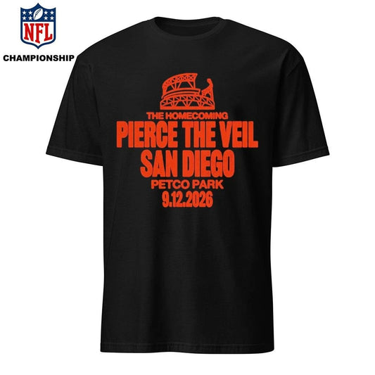 Pierce The Veil Venues Tee The Homecoming In San Diego At Petco Park On September 12 2026 Shirt