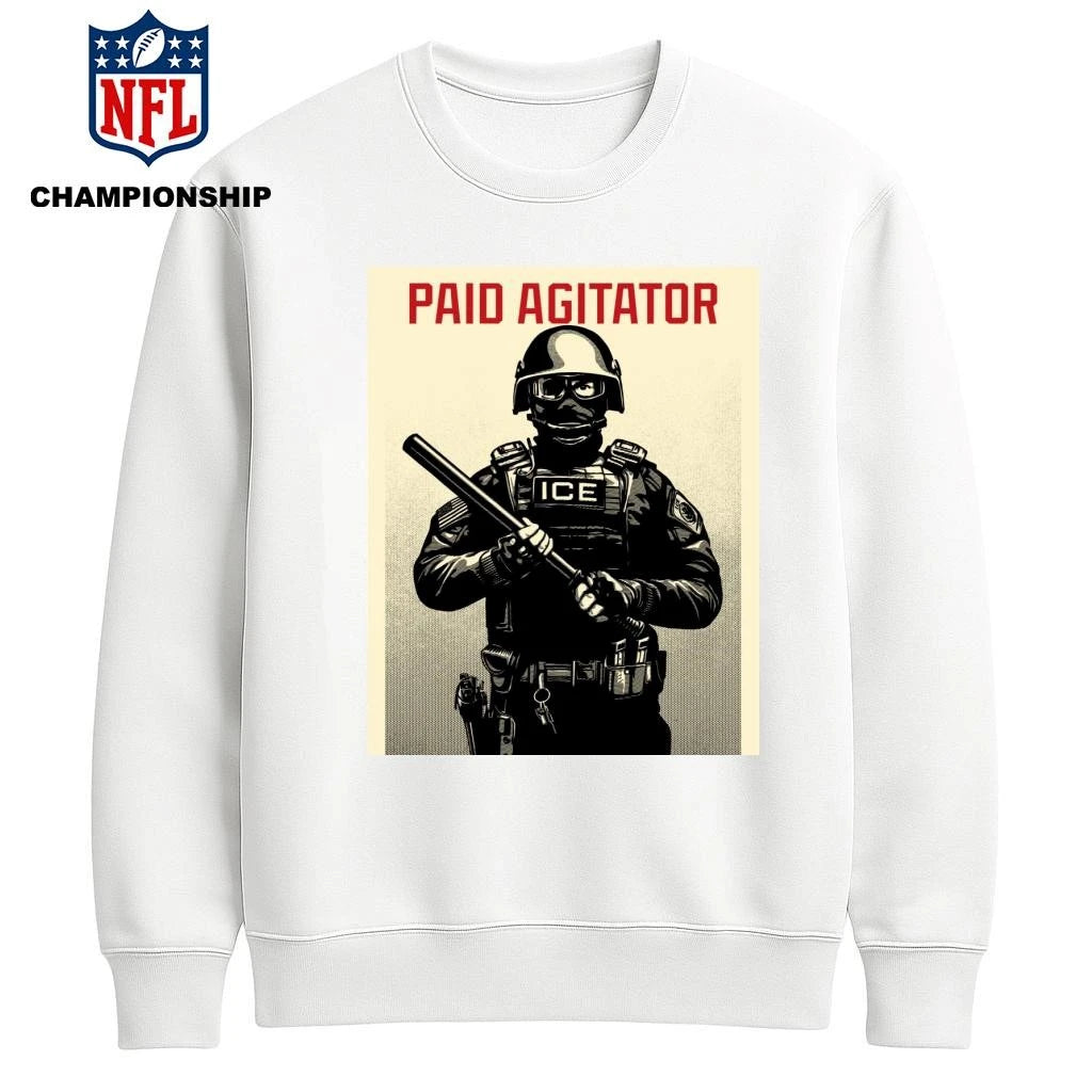 Projection Mirror Paid Agitator ICE Shirt