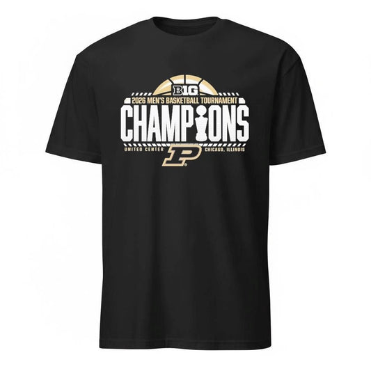 Purdue Boilermakers 2026 Big Ten Men’s Basketball Conference Tournament Champions Locker Room Shirt