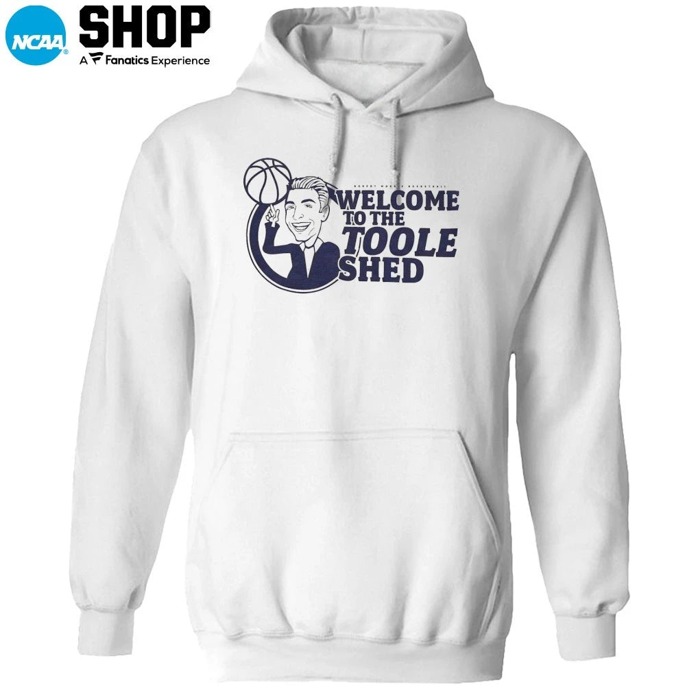 Robert Morris Colonials Basketball Welcome To The Toole Shed T-Shirt