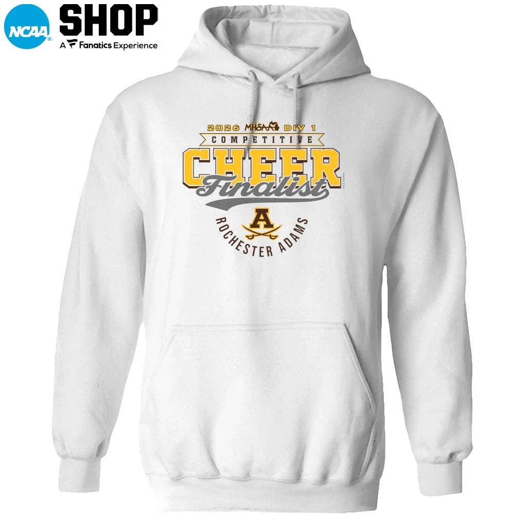 Rochester Adams Highlanders 2026 MHSAA DIV 1 Competitive Cheer Finalist T-Shirt