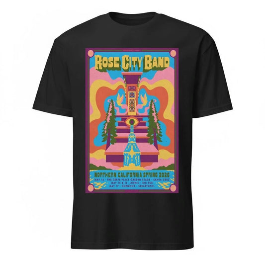 Rose City Band Northern California Spring Poster Shirt