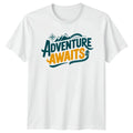 Adventure Awaits T-Shirt Outdoor Adventure Travel Fathers Day Gift For Him Her