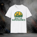 Seattle SuperSonics NBA Defunct Retro Basketball T-Shirt | Softstyle Tee