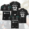 NEW! 2026 Merced3s Kimi Antonelli Teamwear Racing Polo All Over Print Gift