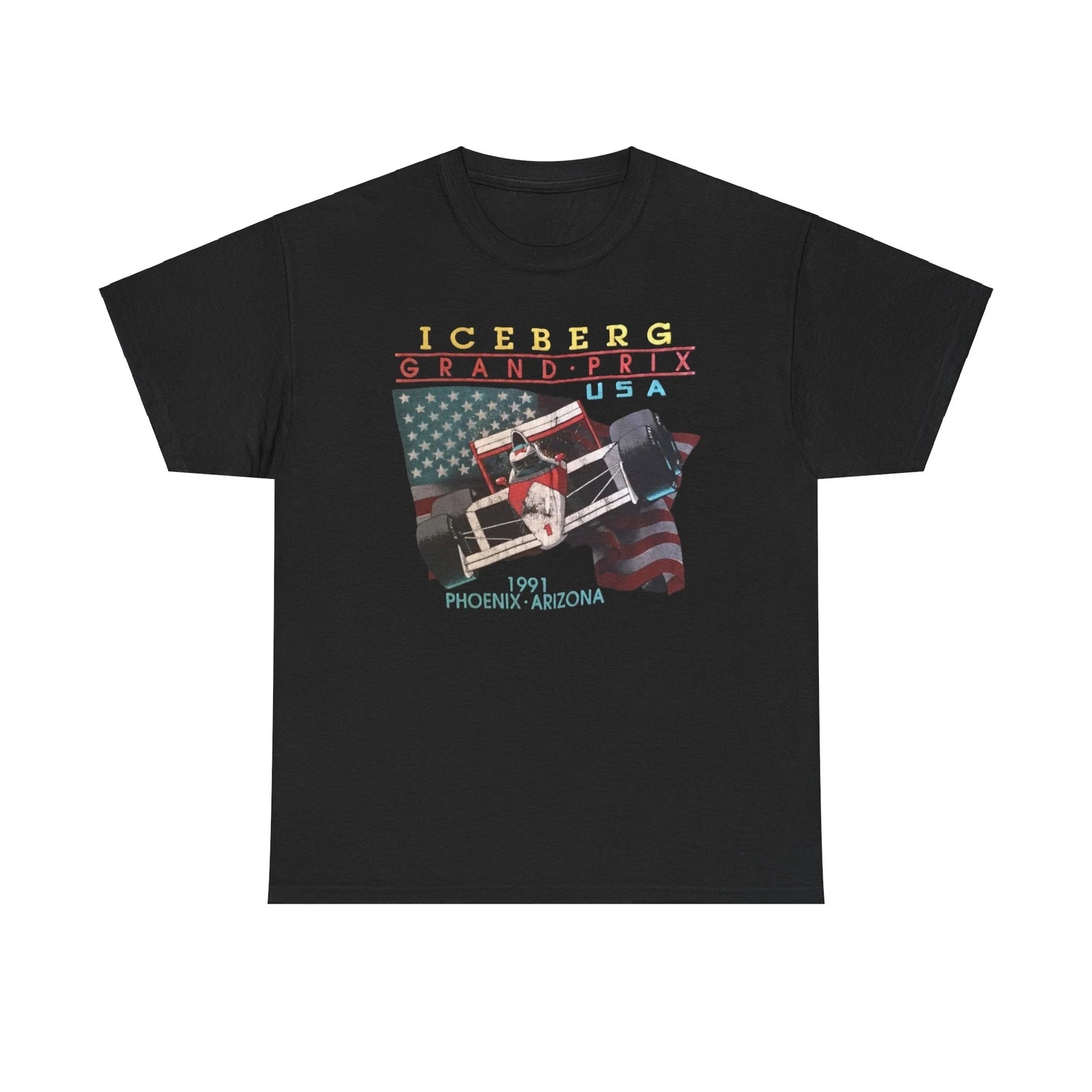 1991 United States Grand Prix Phoenix Arizona Unisex Heavy Cotton Tee