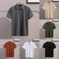 Daily Wear Vacation Men's Striped Shirt Breathable Top Moisture Wicking