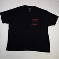 In-N-Out Burger Men's Graphic T-Shirt Size 2XL Black Animal Style Pocket Print