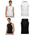 Men's Shirts Irregular Vest Ribbed T-Shirt Daily Wear Tank Top Mesh Clothing