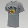 Vietnam Era Veteran 1961-1975 Vintage Graphite Gray Tee new T'shirt