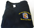 198TH LIGHT INFANTRY BRIGADE "BRAVE AND BOLD" EMBROIDERED LEFT CHEST SHIRT