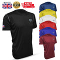 GetFit Sports T-Shirt Gym Running Jogging Football Training Breathable Quick Dry