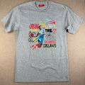 Baptist Shirt Men M Gray John Collins Graphic Tee The Baptist Basketball NBA