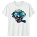 Scuba Diving Mask T-Shirt Ocean Conservation Diver Birthday Gift For Him
