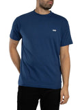 Vans Men's Left Chest Logo T-Shirt, Blue