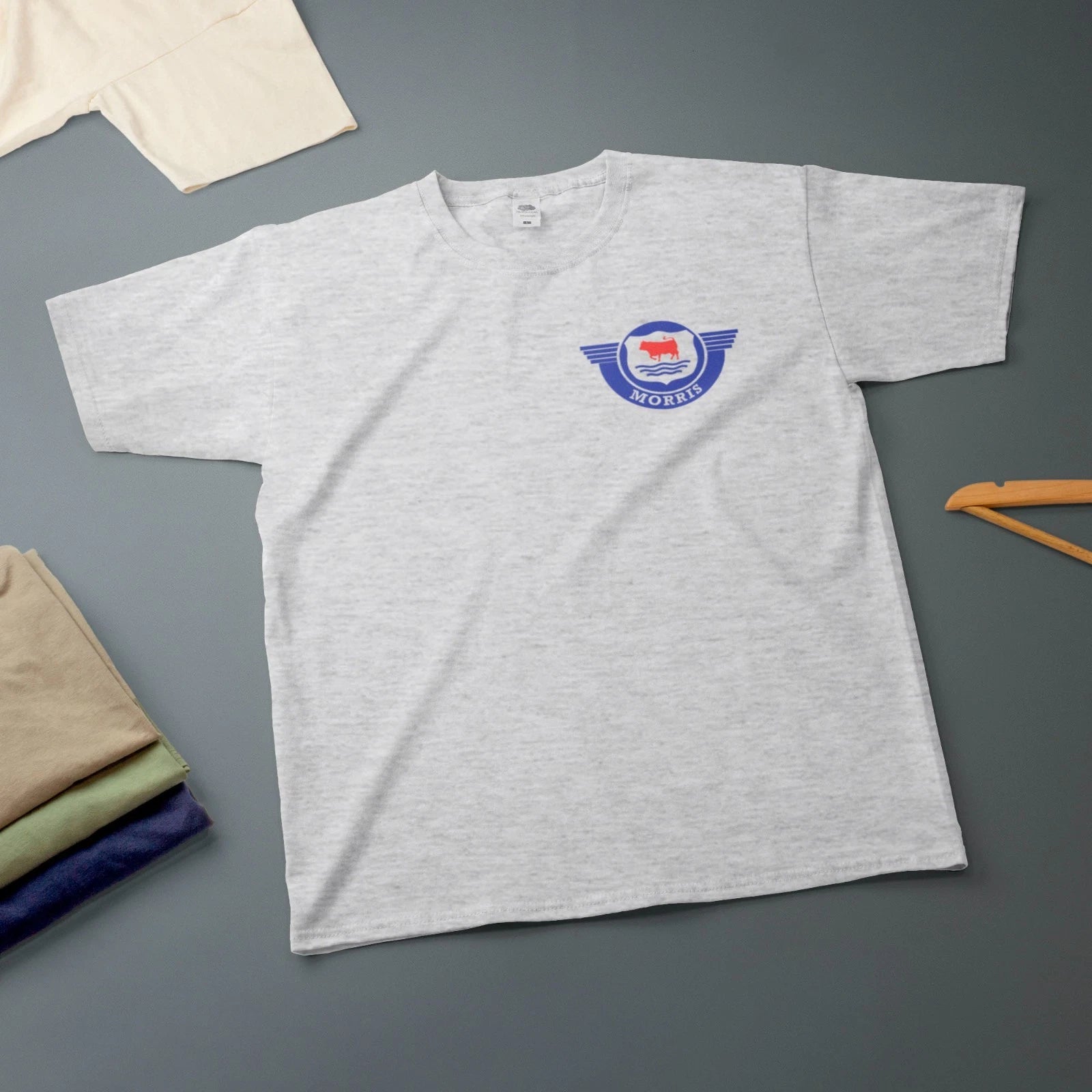 Morris Badge T-Shirt Classic Car Enthusiast OFFICIAL LICENCED PRODUCT