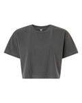 American Apparel Women's Garment-Dyed Heavyweight Cropped Tee - 1302GD