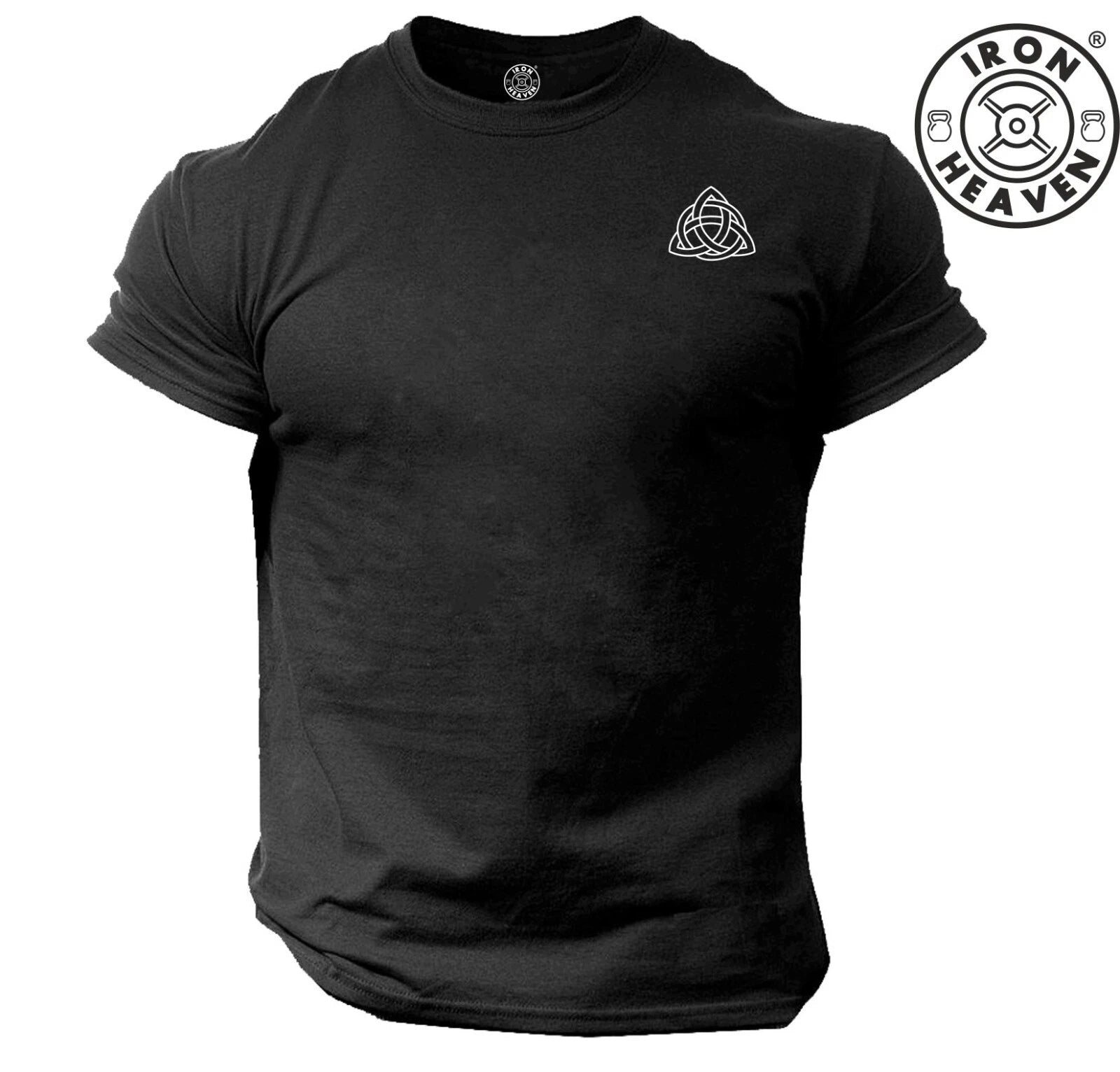 Triquetra T Shirt Pocket Gym Clothing Bodybuilding Workout Vikings Thor MMA Top