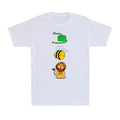 Hose Bee Lion Funny Animals Graphic Quote Gift Novelty Men's Cotton T-Shirt