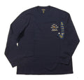 Polo Ralph Lauren Men's Navy Logo Pony Player Waffle Knit Thermal T-Shirt