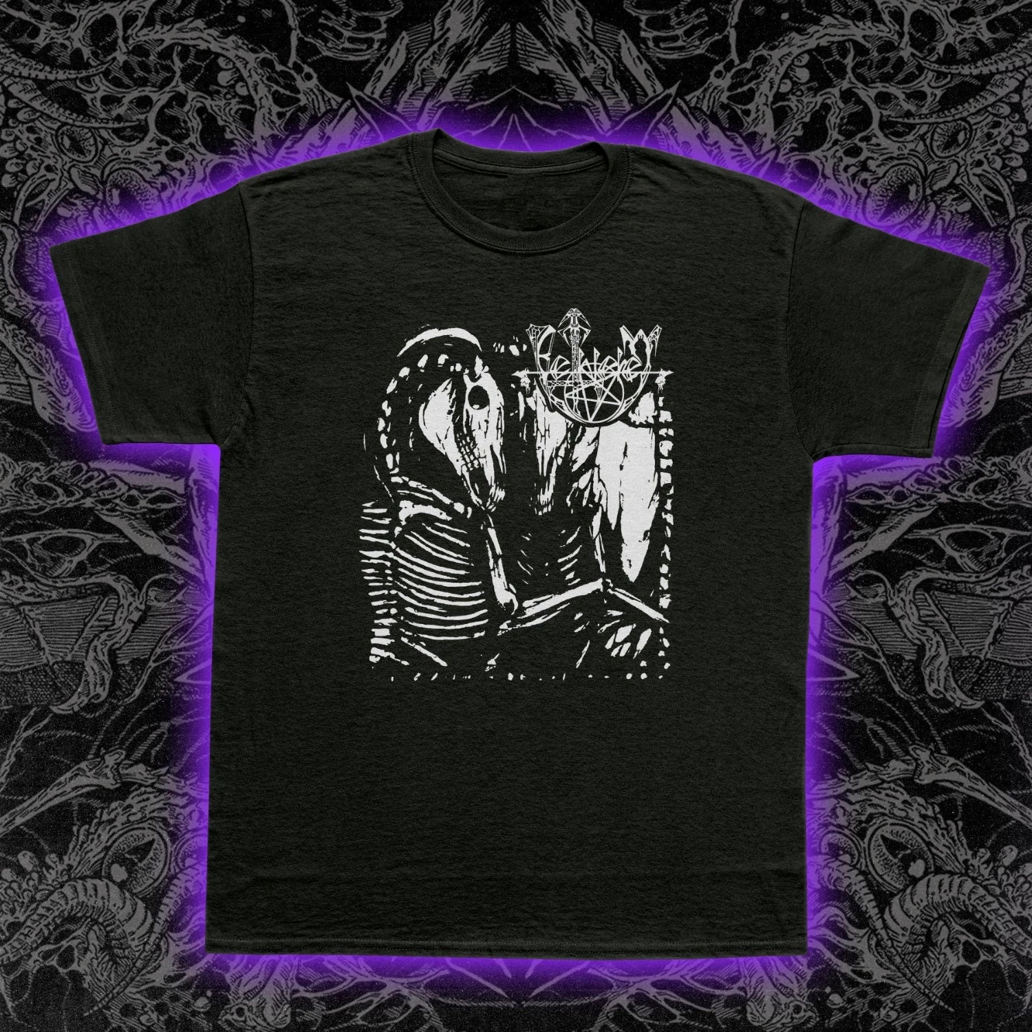 Bethlehem Black Metal T-Shirt DSBM Depressive Suicidal Black Metal Gothic Tee