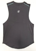 SikSilk Mens Grey Active Sports Vest Medium