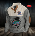 Florida Basketball Corduroy Stand Collar Sweatshirt