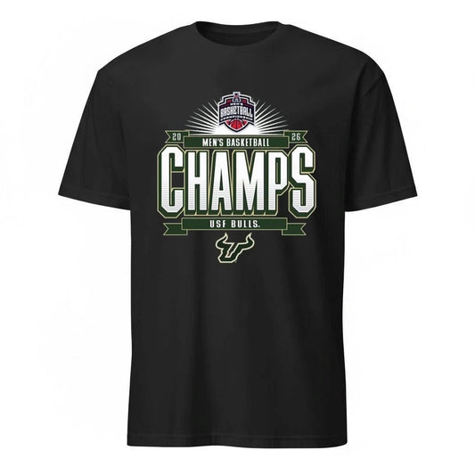 South Florida Bulls 84 Unisex 2026 American Conference Men’s Basketball Tournament Champions Shirt