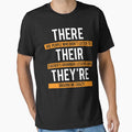 Funny Teacher Grammar Lesson T-shirt by zcecmza