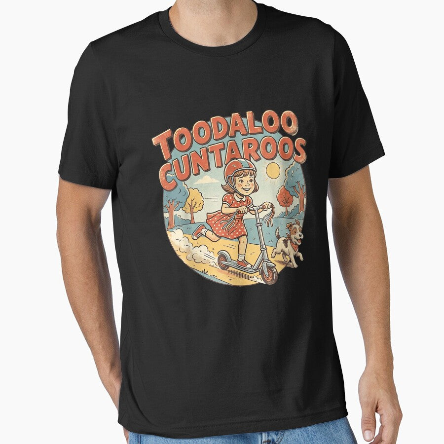 Toodaloo Cuntaroos Sarcastic Funny Retro Goodbye Graphic by RDGNR
