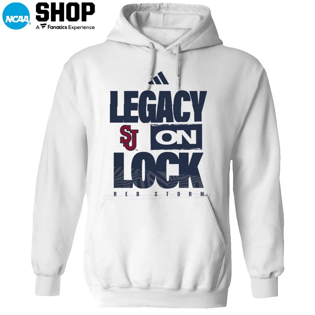 St. John’s Red Storm 2026 Legacy On Lock On-Court T-Shirt
