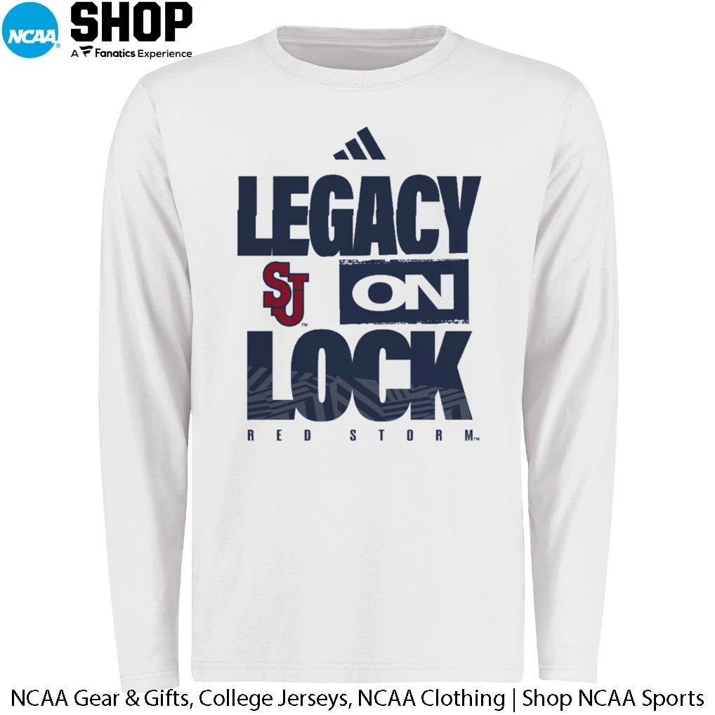 St. John’s Red Storm 2026 Legacy On Lock On-Court T-Shirt