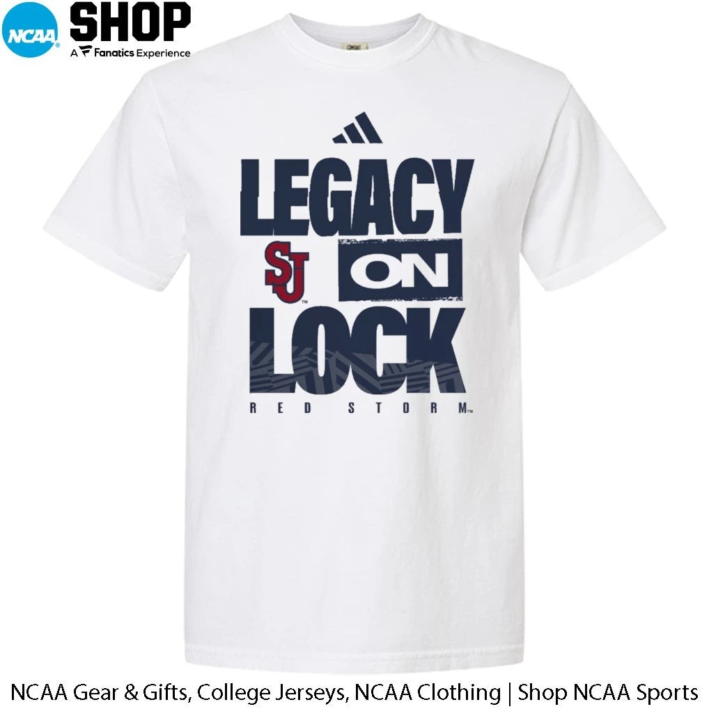 St. John’s Red Storm 2026 Legacy On Lock On-Court T-Shirt