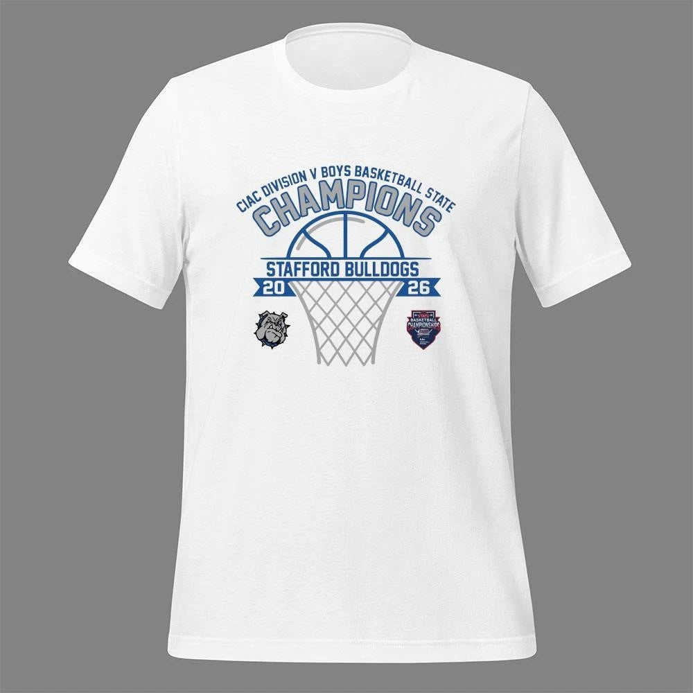 Stafford Bulldogs CIAC Division Champions Shirt
