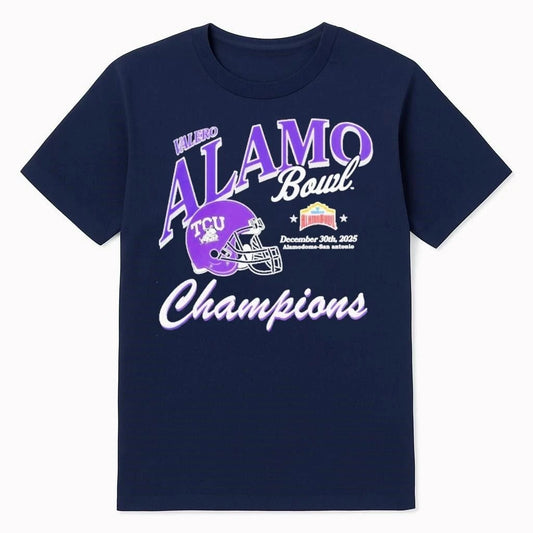 TCU Horned Frogs Valero Alamo Bowl Champions December 30th, 2025 Shirt