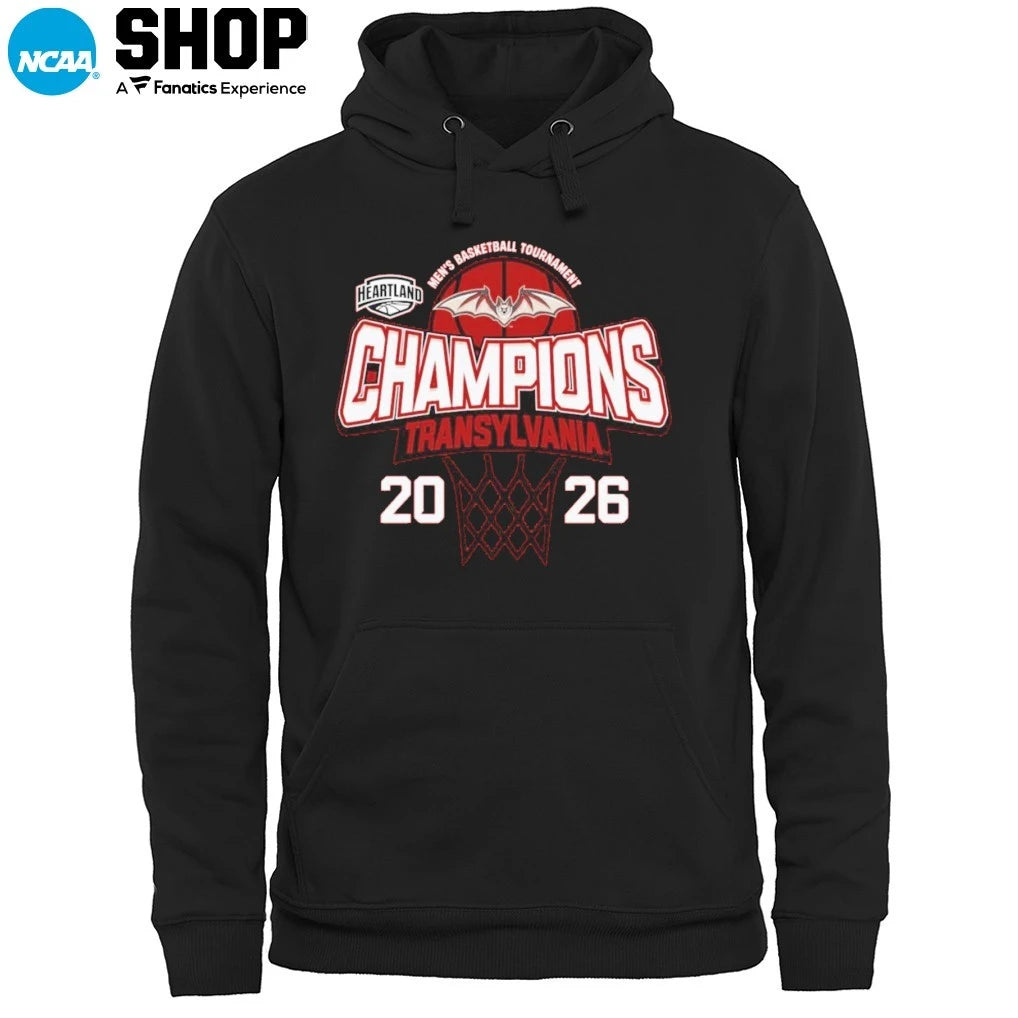 Transylvania Pioneers University Men’s Basketball 2026 HCAC Conference Champions T-Shirt