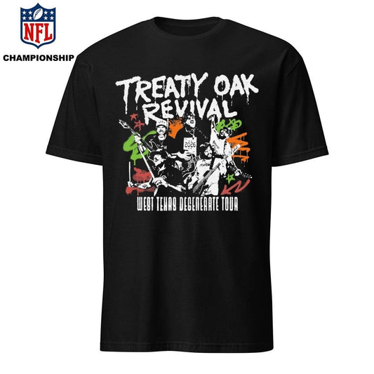 Treaty Oak Revival 2026 Tour West Texas Degenerate Tour Shirt