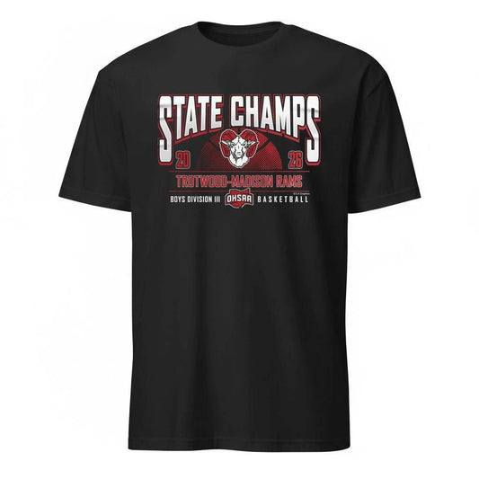 Trotwood Rams 2026 OHSAA Boys Basketball D3 State Champions Shirt