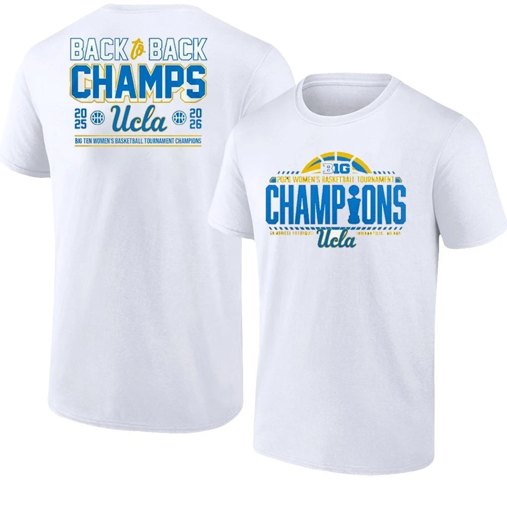 UCLA Bruins 2026 Big Ten Tournament Champions Limited Edition T-Shirt