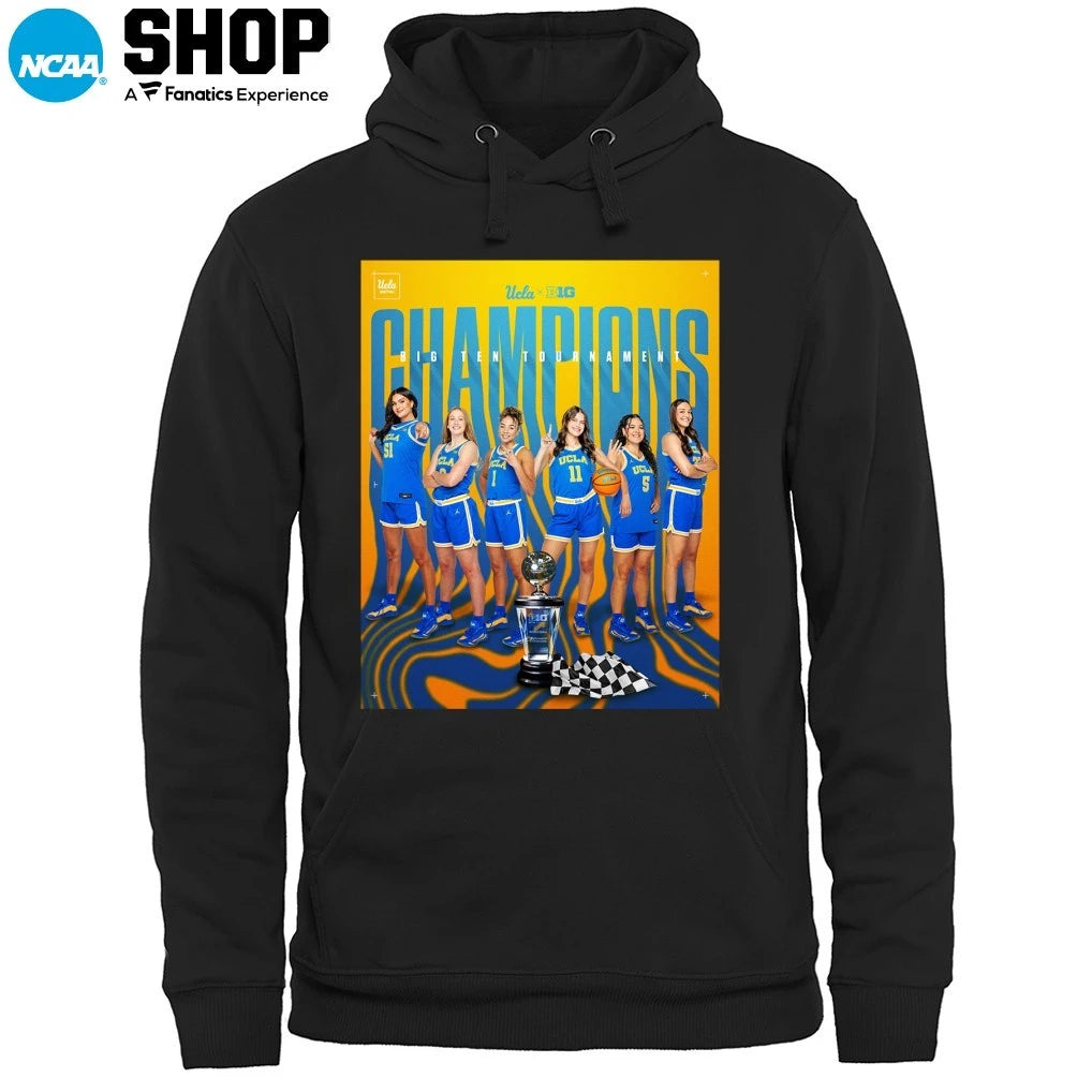 UCLA Bruins Women’s Basketball Big 10 Tournament Champions T-Shirt