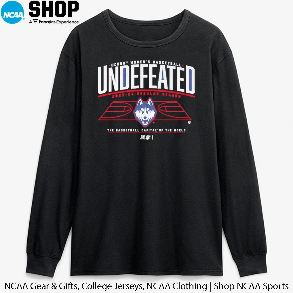 UConn Huskies WBB Undefeated T-Shirt