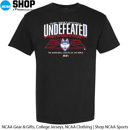 UConn Huskies WBB Undefeated T-Shirt
