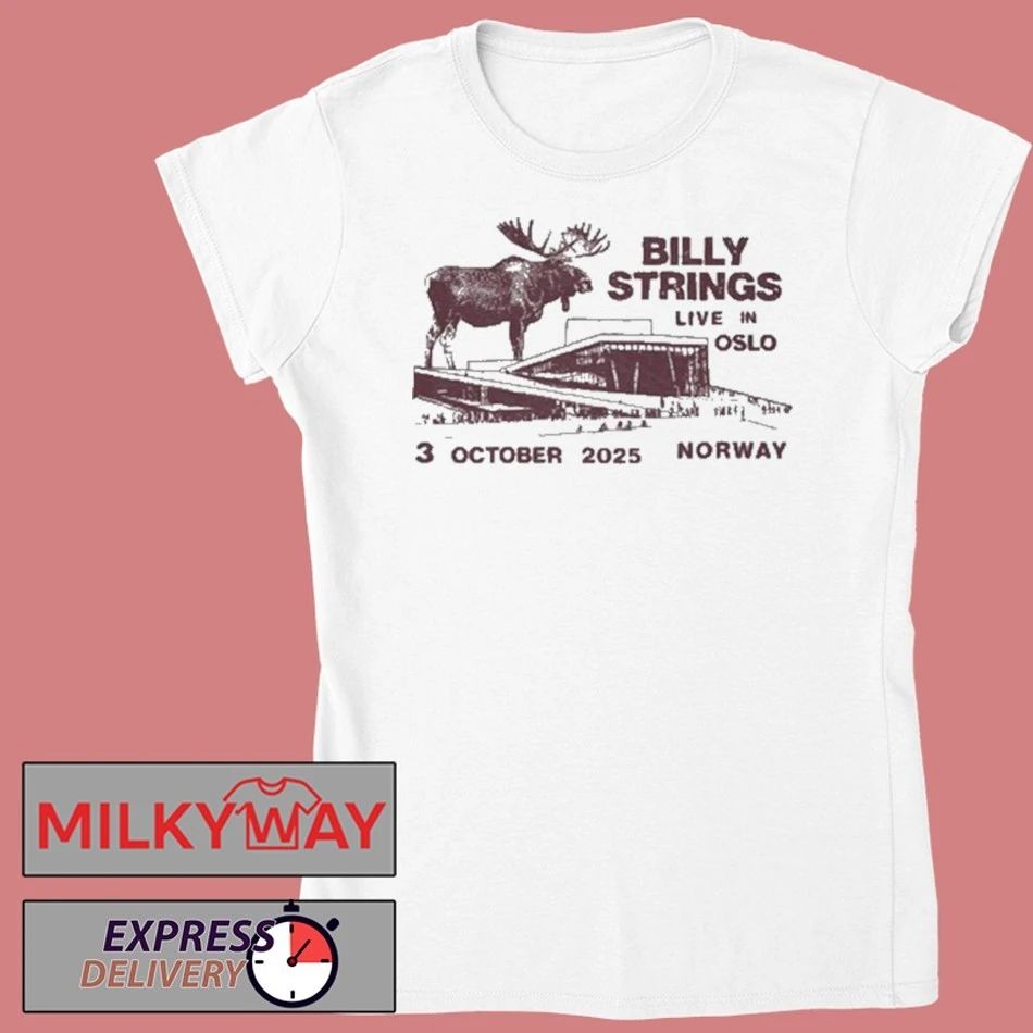 Billy Strings Oslo Norway shirt