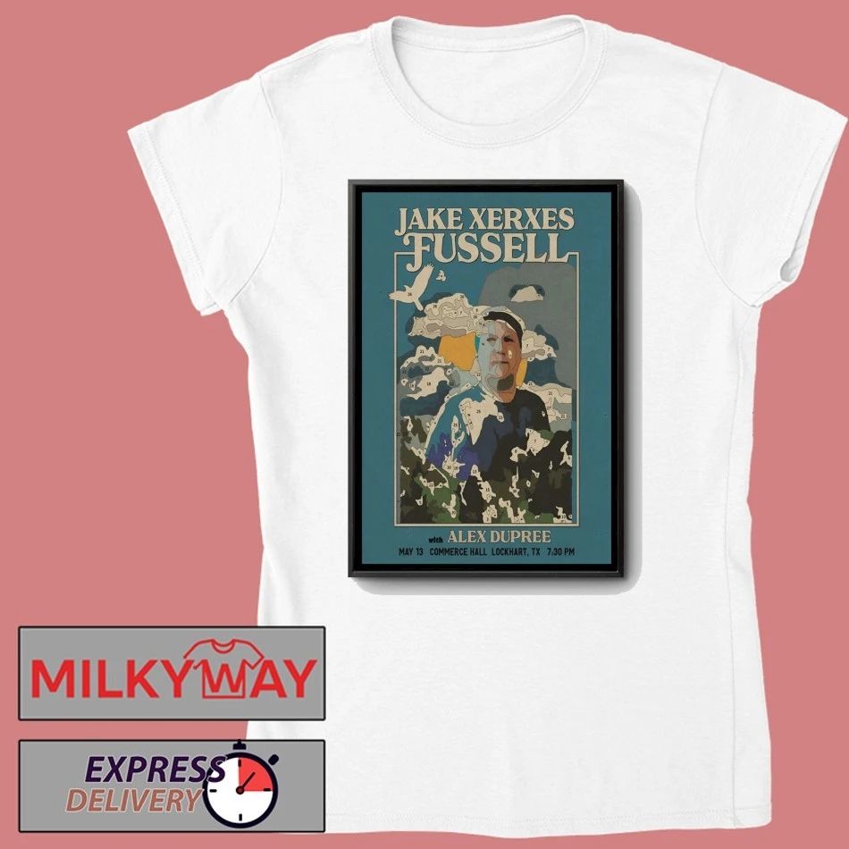 Jake Xerxes Fussell At Commerce Hall On May 13 2026 Poster shirt